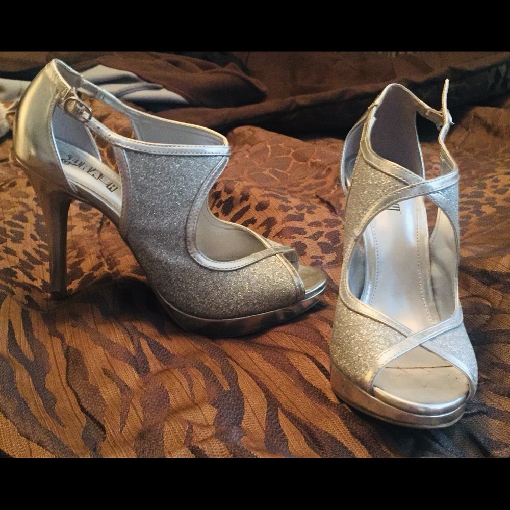 Beautiful pageant shoes only worn once